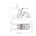 1 Ton Electric Forklift With Lead Acid Battery